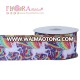 Factory new design 75mm rainbow and unicorn printed grosgrain ribbon